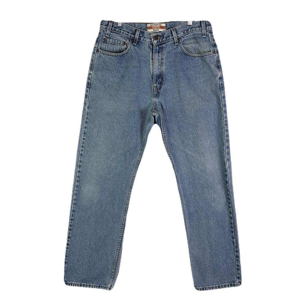 LEVIS Authentic Signature Regular Fit Jeans Men’s Size 36x32